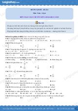 Đề ôn hè Toán 6 lên 7 có lời giải chi tiết - Đề 8